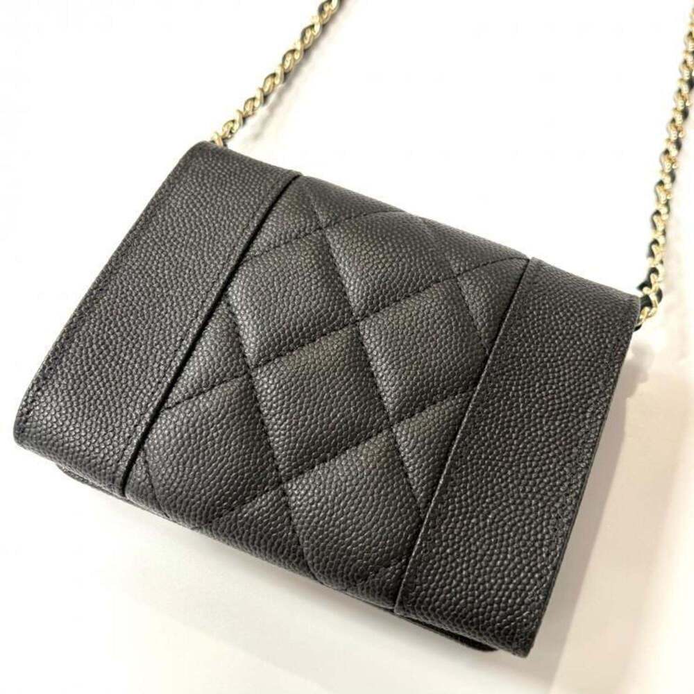 CHANEL Black Caviar Leather Wallet - Picture 7 of 10